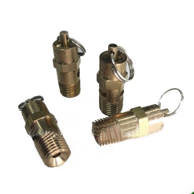 Brass Boiler Safety Valve For Air Compressor Water Heater