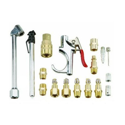 17Pcs Air Tools Set,17 Pcs Pneumatic Accessory Set,Mechanical Quick Coupler Set